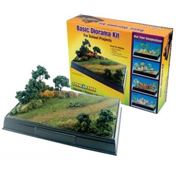 Woodland Scenics Woodland Scenics WOO4110 Basic Diorama Kit WOO4110